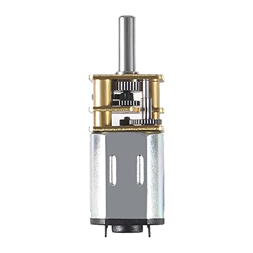 Alinan 2pcs 12V 30RPM N20 High Torque Speed Reduction Geared Motor with Metal Gearbox Motor for Smart Car DIY RC Toys - size: 12V 30RPM