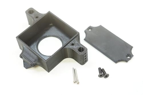AJCMods GNSS Speed Analyzer Mount for Losi 1/16 2wd Mini No Prep Drag Car for Chevelle, Color: Black Rear - color: Black Rear