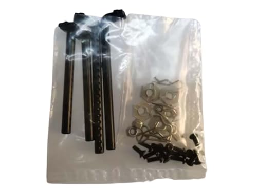Alloy & CF 1/10 Chassis D5 MR V2 Frame Kit RC 2WD Drift Car Rear Drive
