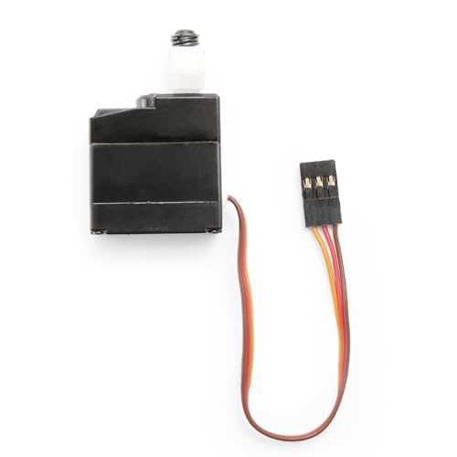 HAIBOXING 1/18 Scale RC Car Spare Parts, 17g 3-Wire Servo for Brushless Version with Servo Saver Assembly, Compatible with 2025 Version 18859E / 18858E / 18872/18856 (P1848-P1814)