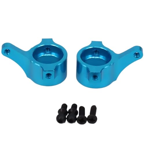 RC Steering Knuckle Block for Hobbico Dromida BX MT SC4.18 Revel 24540 Scorch 1/18 Steering Knuckle Set (L/R) Short Course Truck for Buggy Parts(Sky Blue) - size: Sky blue