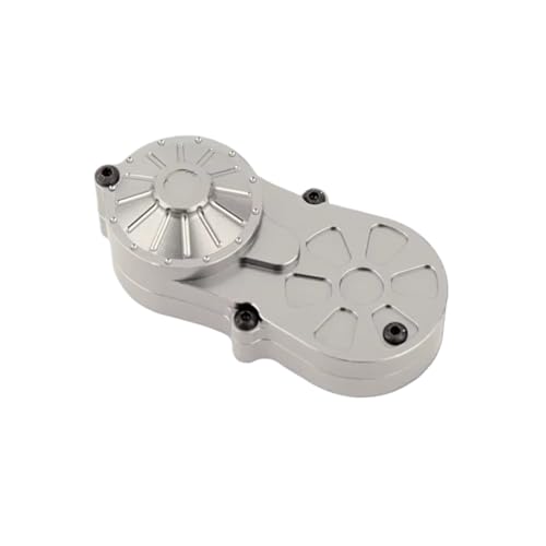 for Losi for LMT 1/8 Metal Transmission Gearbox Gear Box Case Cover Peanut Shell Housing RC Car Upgrades Parts Accessories RC Car Upgrade Part(Titanium) - size: Titanium