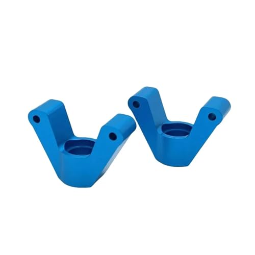 Steering Knuckle Models For UD GR M16 OP 1/16 Metal Upgrade Rear Steering Cup RC Crawler Car Truck For Buggy Accessories Parts(Blue) - color: Blue