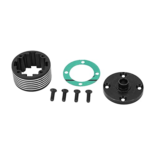 Metal Front Middle Rear Universal Differential Case 8655, Differential Case for ZD Racing DBX - 07 EX - 07 1/7 RC Car, Steel Material Durable Differential Gearbox with Aluminium Al