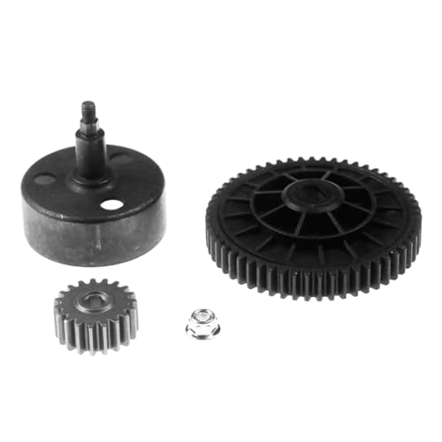 Metal Clutch Bell and High Speed Gear Set 19T 55T | for 1/5 HPI ROFUN ROVAN King Motor BAJA 5B 5T 5SC Rc Car Parts - style: High Speed Gear 55T 19T