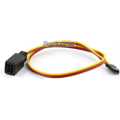 RC JR Style Servo Splitter Cable,1 Male to 2 3 4 5 6 Female Y Harness Leads Y Splitter Lead Wire for 1/8 1/10 1/24 Crawler Truck Car Airplane Drone Receiver Servo ESC (1 Male to 3 Female) - style: 1 Male to 3 Female