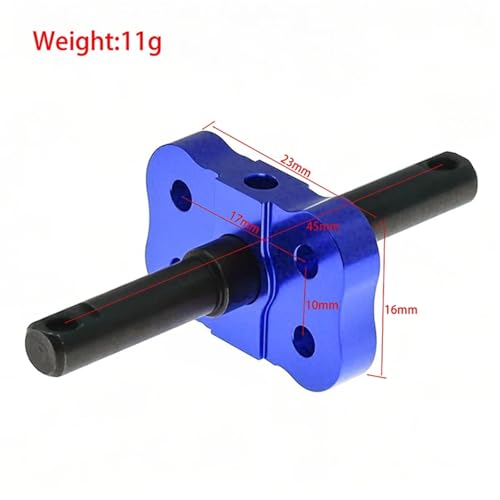 RC Crawlers Components for Mini for Maxx Monster Truck RC Car Upgraded Metal Differential Locker Spool Diff Lock Accessories Repair Parts - color: Gray