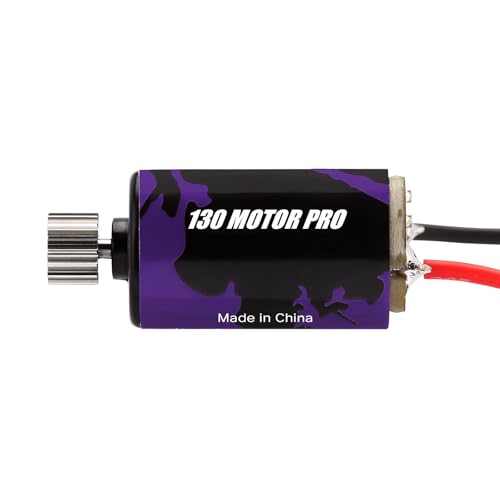 INJORA 130 Brushed Motor 60T with Steel Pinion for 1/24 FMS FCX24 FCX18
