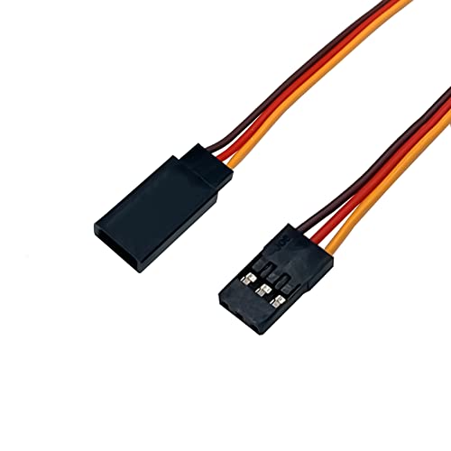 3Pcs Universal RC Servo Signal Reverser Rotation Inverter 5.0-6.0v Steering Gear Reverser for JR Futaba Aircraft Airplane Steering Gear RC Airplane Car Boat and Any Servos