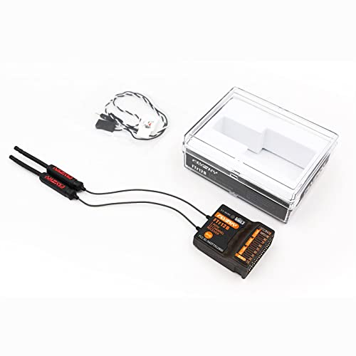 HTLNUZD Flysky FTr12B 12 Channel 2.4ghz Dual Antenna PWM PPM i.Bus S.Bus Receiver, Adaptation PL18 NB4 NB4 Lite AFHDS3 Transmitter for Rc Airplaner Engineering Vehicle