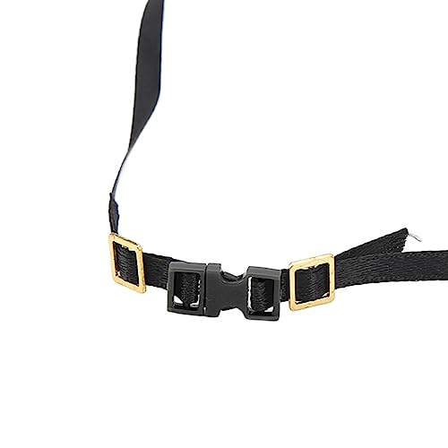 5pcs 1/10 Scale RC Tie Down Straps, Sturdy Length Adjustable Luggage Rope Roof Rack Tie Down Straps, Crawler Accessories, for RC (Black) - color: Black