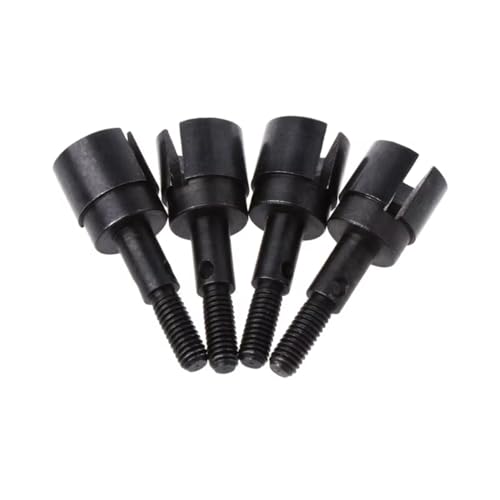 Rc Upgrade Spare Parts for HSP 94111 1/10 Steel Metal Drive Shaft 89.5mm Dogbone 08029 and Stub Axle 02033 RC Car Upgrade Replacement Spare Parts(Black) - color: Black