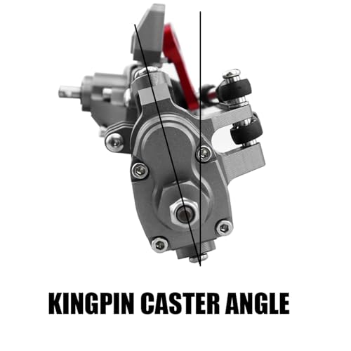 1/10 RC Crawler All Metal Front and Rear Portal Axle for Axial Capra 1.9 inch UTB AXI03004 Buggy F9 Wraith 90018 RR10 Upgrade Part (Axle Shaft) - color: Axle Shaft