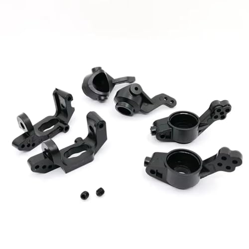 RC Steering Knuckle Block for HSP 94111 94123 94107 94108 02013 02014 02015 Front Rear Steering Knuckle Hub Base C RC Monster Truck for Buggy Drift Car Parts(A) - size: A