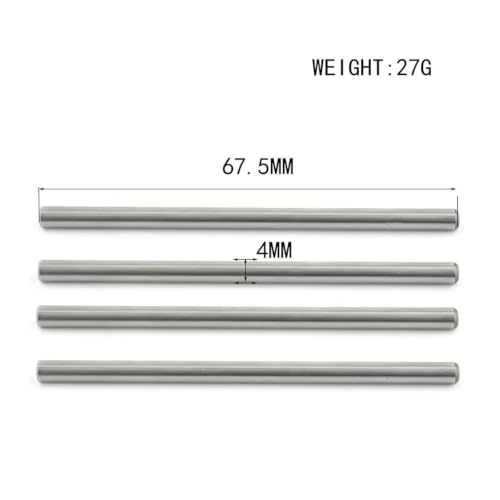RC Crawlers Components for ARRMA 6S for Limitless for Infraction for Typhon for Kraton 1/7 1/8 4Pcs Hinge Pin Lower ARAC5032 RC Car Parts Accessories