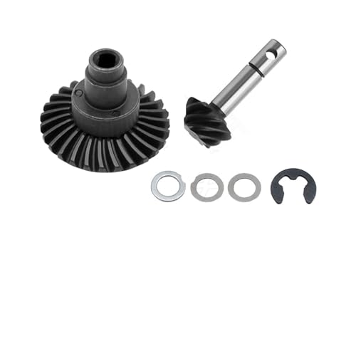 SCX10 II AR44 Axle Upgrade Parts Bevel Gear Set Universal Shaft Steering Knuckles Servo Link for 1/10 RC Crawler Axial 90046(3) - color: 3