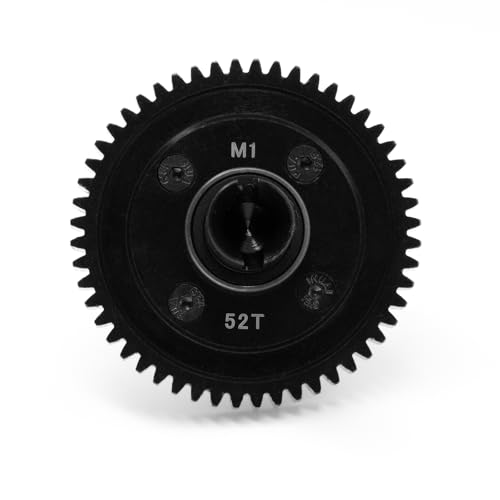 Slipper Clutch 52T Spur Gear #45 Steel for Traxxas 1/8 Sledge 4WD Monster Truck 95096-4 Upgrade Parts (Blue)