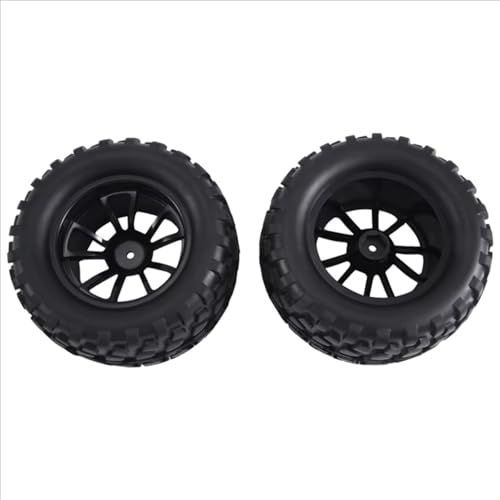 Compatible with Traxxas for Rustler for Stampede for Hoss 2Wd 4X4 for Vxl 1/10 RC Truck Tires Accessori 12Mm Hex Wheels Wheels RC Assortment