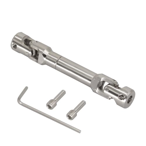 RC Car Parts for MN G500 for MN128 MN86 MN86S MN86K MN86KS 1/12 RC Crawler Car Upgrade Parts Metal Steel Drive Shaft Driveshaft CVD RC Car Accessories(82-110MM 1pcs) - size: 82-110MM 1pcs