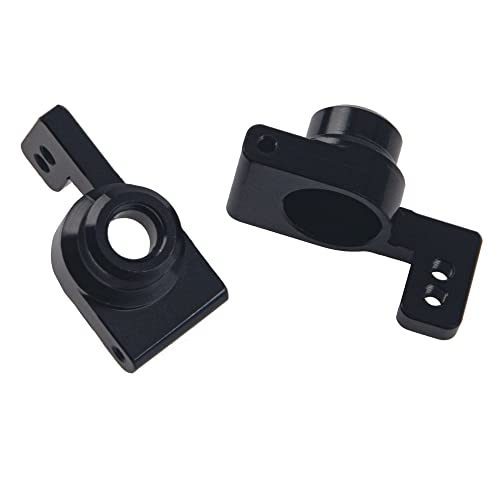 ShareGoo RC Steering Knuckle Kit Hub Carrier C Hub Carriers Rear Axle Carrier Compatible with WLtoys 144001 1/14 RC Car Buggy Upgrade Parts,Black