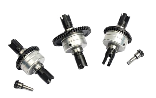 for V6 EXB 1/8 Scale RC Monster Truck Differential Set - 1.1 Mod Gears + Hardened Enlarged Internal Gears Upgrade Parts(3 Suit) - color: 3 Suit