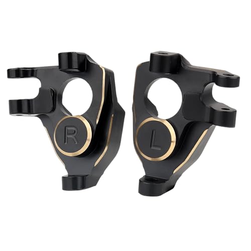 HobbyPark Brass Front & Rear Portal Cover Steering Knuckle Counterweights Weights for Vanquish VP VS4-10 1/10 RC Crawler F10 Portal Axle Phoenix LCG VRD Carbon Kit Lower COG Upgrades Parts