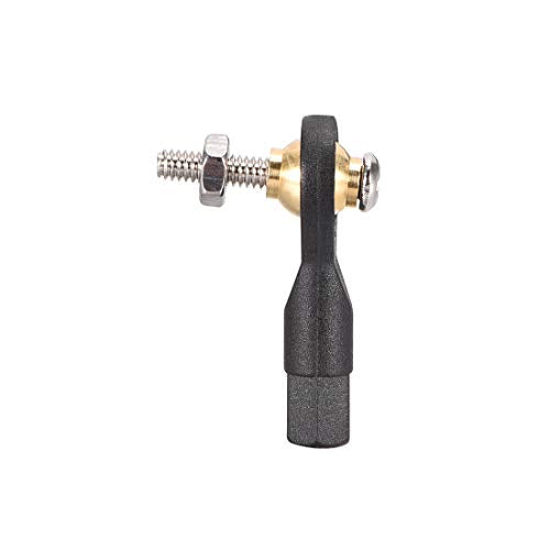 uxcell 10 PCS M2 2.0xL19mm Lever Steering Linkage Tie Rod End Ball Head End for RC Helicopter