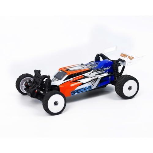 Helidirect RADIANZ Hobby Plus Speck-B Nexo Airbrush Lexan Body Overheat – Pre-Painted Lightweight Body Shell for HobbyPlus Speck-B RC Car - color: Overheat