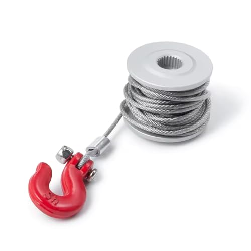 1/10 Scale Metal Tow Hook D-Ring Winch Anchor Shackle Trailer Chain Tools for RC Model Car Axial SCX10 D90 Trx4 Trx6 (rc-22) - color: Rc-22