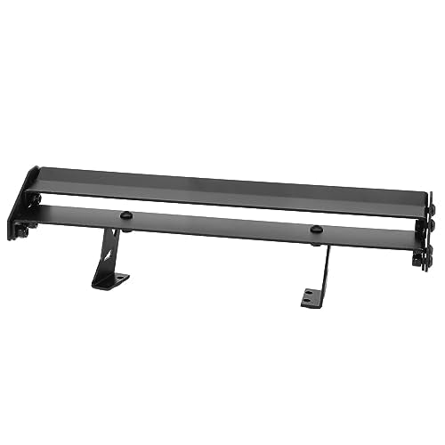 RC Car Tail Wing Rear Spoiler Wing for 1/10 RC On Road Racing Drift Car Premium Aluminum Alloy Carbon Fiber DIY Accessories Parts to Improve