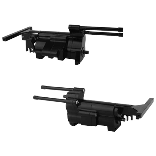 Full Metal Complete Gearbox Transmission Case with Gear Set Connector Post Rod for Axial SCX10 PRO 1/10 RC Crawler AXI03028 Upgrade Parts