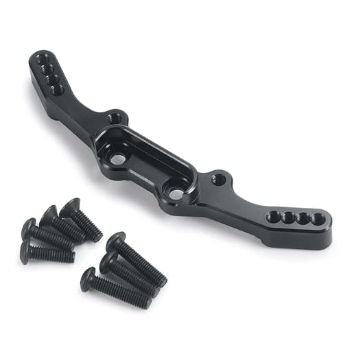 Rc Car Parts for 4-Tec 2.0 for VXL for AWD 83076-4 1/10 Metal Front Rear Shock Mount Fixing Plate RC Crawler Car Truck Model Parts Refit Accessories(Rear) - size: Rear