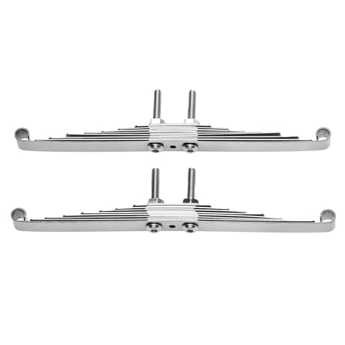 RC Car Toys For Tamiya 1/14 Steel Shock Absorber Suspension For Leaf For Spring Lifting Lug Set RC Tractor Trailer Truck Model Car Upgrade Parts(Size A) - size: Size A