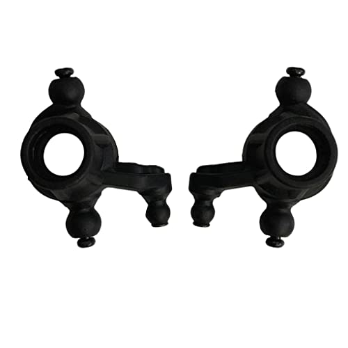 1/16 RC Front Steering Hub Compatible with XLH 9130/9136/9137, 2 Pack Iron Upgrades for Buggy Car