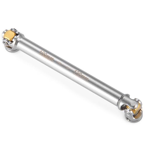 RC-Hub 1Pcs Metal RC Driveshafts for 1:14 Tamiya Trailer Tractor Truck | 45-50/47-57/55-67/60-80/70-90/110-260mm Drive Shaf,RC Car Upgrade Parts - size: 100-130mm