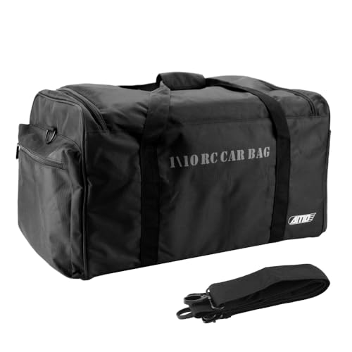 GLOBACT RC Car Bag with Bottom Partition for 1/8 1/10 RC Crawler Truck Car