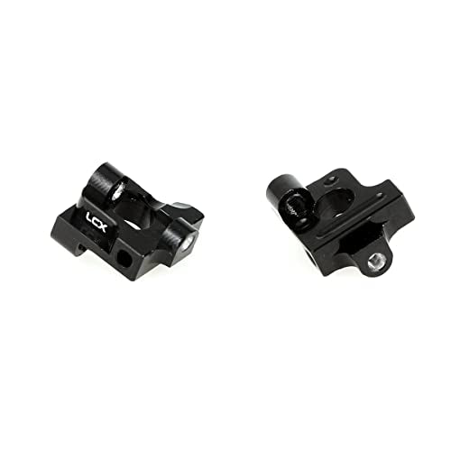 LCX Racing RC Car CNC Machined Aluminum Front Caster Block 0 Degree L/R for LOSI 1/16 Mini-B Buggy 1/18 Mini-T 2.0 Stadium Truck, Upgrades Parts Accessories