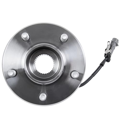 513189 Front Wheel Hub Bearing Assembly ABS 5 Lugs 1 Pack | Fits 2005-2006 Chevy Equinox, 2002-2007 Saturn Vue, Automotive Replacement Front Wheel Hub Assembly - size: 513189/1PC