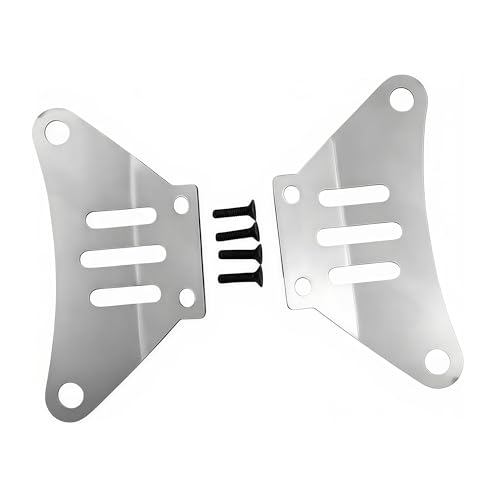 Stainless Steel Bumper Skid Plate Guard for Tamiya TT-02 1/10 RC Car | Front Rear,Upgrade Parts,Precision Fit,High Strength,Wear Resistant,Corrosion Resistant,Easy Installation