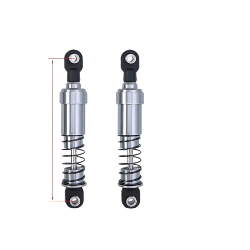 75mm-115mm Aluminum Big Bore Shocks With Oil Filled Compatible With 1/10 RC Crawler Cheater Rigs 90046(85mm 2Pcs) - color: 85mm 2Pcs
