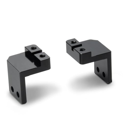 RC Crawler Battery Mounting Plate Tray Set 1/10 Scale Metal Forward Mount Kit Compatible with