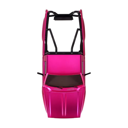 INJORA IR60-24 Body for SCX24 C10 Bronco Wrangler Base Camp 4Runner (Pink) - color: Pink