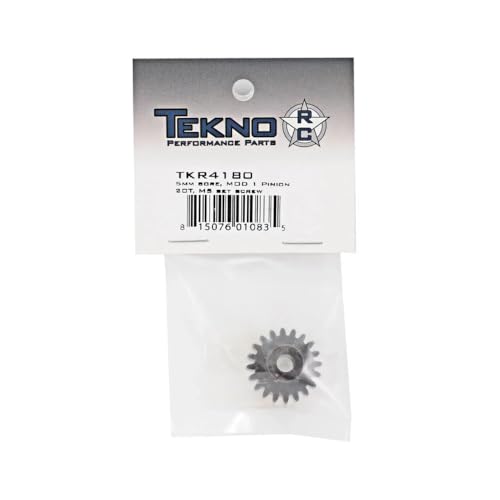 Tekno RC LLC M5 Pinion Gear 20t MOD1 5mm bore M5 Set Screw TKR4180 Gears & Differentials