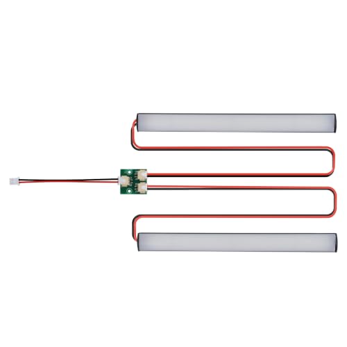 Upgrade LED-Light Kit for Flashforge Adventurer-5X5M 3D-Printing: 2pcs Magnetci 24V 42 LED Light Bar with Soft Diffuser Plug and Play Installation 3D Printer Parts