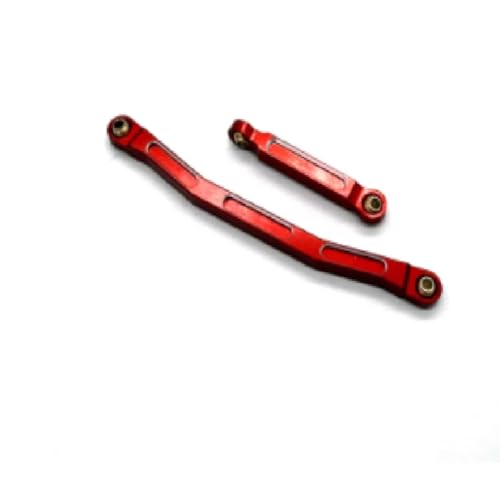 Metal Steering Rod Linkage Upgrade Parts for jjrc for Unimog C8823 1/18 6x6 RC Crawler Truck Accessories (Yellow) - color: Yellow