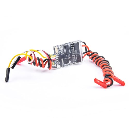 YoungRC Dual Way Bidirectional Brushed ESC 2S-3S Lipo 5A ESC Speed Control for RC Model Boat Tank 130 180 Brushed Motor Spare Parts