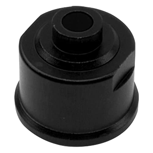 Metal Differential Carrier Diff Case Housing Compatible with Traxxas X0-1 Slash 4X4 Rustler Stampede T-Maxx Slayer 1/10 RC Car (Black) - color: Black