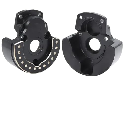Brass Weight Steering Knuckles F10 Axle Front and Rear Portal Cover Compatible with 1 10 Scale RC Crawler Models Like VRD VS4 10 Phoenix Upgrade Parts(Front Portal Cover) - color: Front Portal Cover
