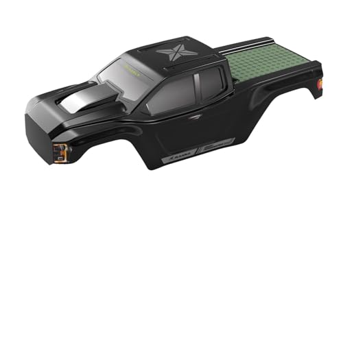 AMORIL Black PC Car Shell for RC Brushless Truck Mini 1/10 RZ001G-A,1PCS,Part Number R11078