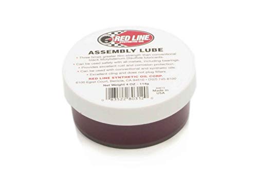 Red Line 80312 Assembly Lube - 4 Ounce Jar (12 Pack) - size: 4 Ounce, (Pack of 12)